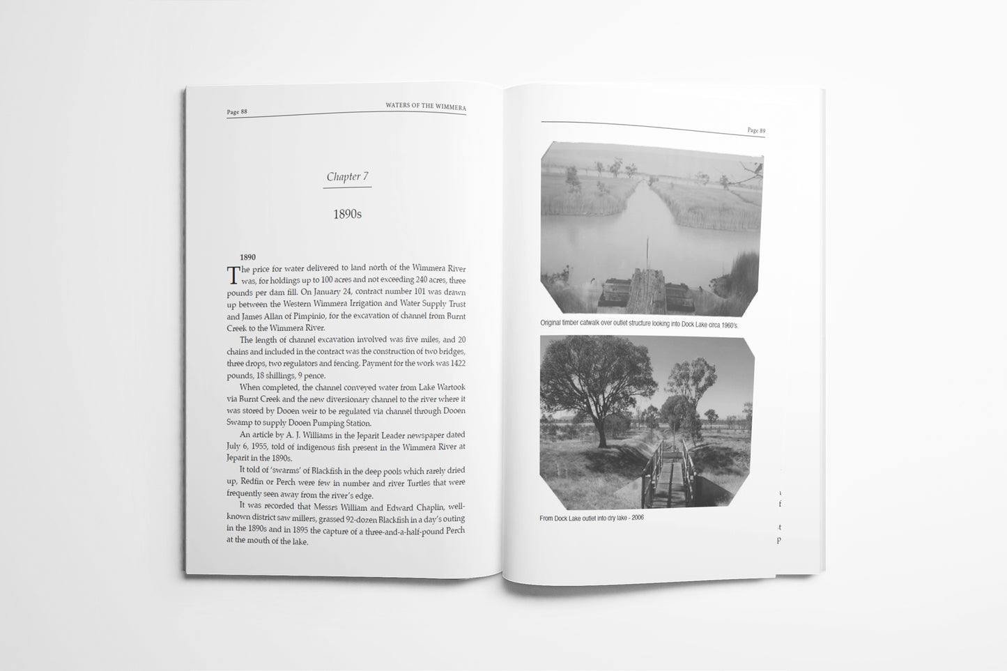 Waters of the Wimmera by Bob McIlvena